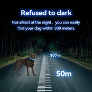 LED Small Dog Collar, Light up Safety Puppy Collar, Rechargeable Lighted Dog Collar, Adjustable Pet Lights for Night Walking, Waterproof Dog Collar Light, Dog Collar for Small Dogs,Green