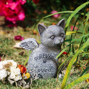 Gifts for Pet Lovers! Pet Memorial Tombstone Ornament Home Garden Patio Cats Puppy Memorials