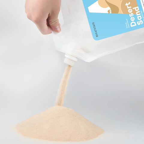 Bath Sand for Hamster Pets Dust Free Desert Sand Small Animals Bathing Sand 3.3Lb/1.5Kg (Fine Sand)