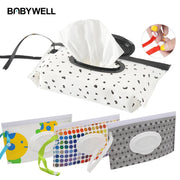 New Portable Baby Wipes Box Eco-Friendly Reusable Organizer anti Dust Storage Box for Baby Kids Clamshell Snap Wipe Container