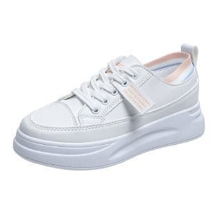 Fashion Sports High Casual Shoes White Shoes Women - householdessential