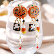 Gold Statement Earrings - Silver, Big, Chunky, Geometric Rectangle, Large, Thick - 12 Colorful Options