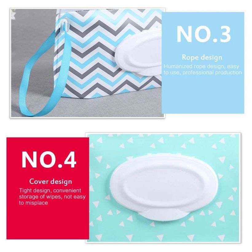 Eco-Friendly Baby Wipes Box with Portable Container - householdessential