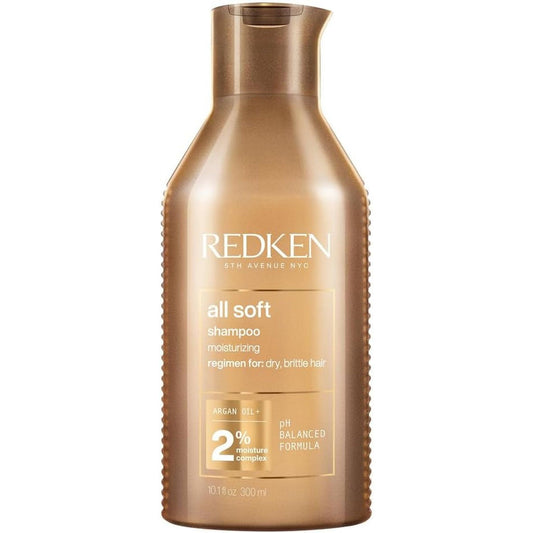 Shampoo, for Dry Hair, Argan Oil, Intense Softness and Shine, All Soft - householdessential