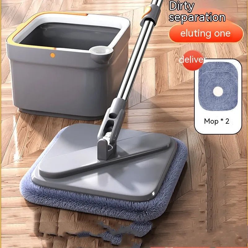 Household Mop Automatic Rotation - householdessential