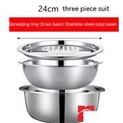 Stainless Steel Household Drain Basket Slicer