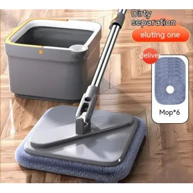 Household Mop Automatic Rotation - householdessential
