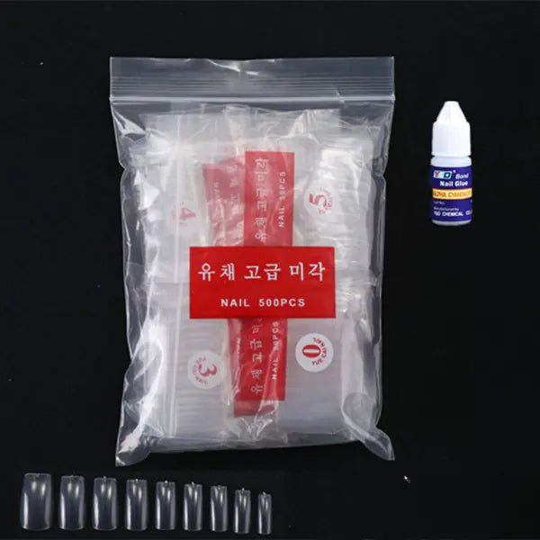 500 Pieces Nail Tools Set for Nail Art - householdessential