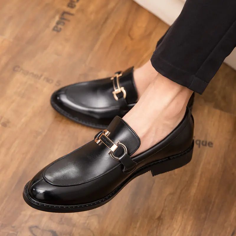 Elevated Casual Leather Shoes for Men - householdessential