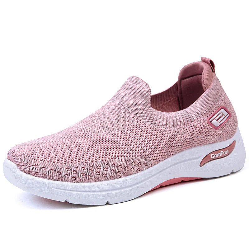 Breathable Slip - On Walking Shoes for Women - householdessential