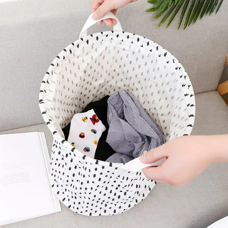 Household cloth dirty clothes basket - householdessential