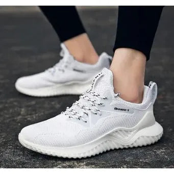 Breathable Knit Running Shoes for Men - householdessential