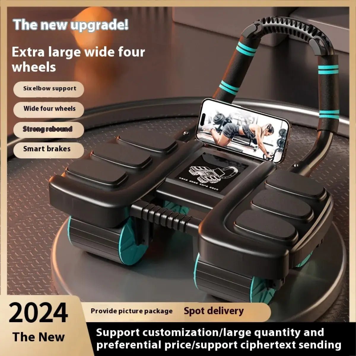 Intelligent Auto - Rebound Ab Wheel - householdessential