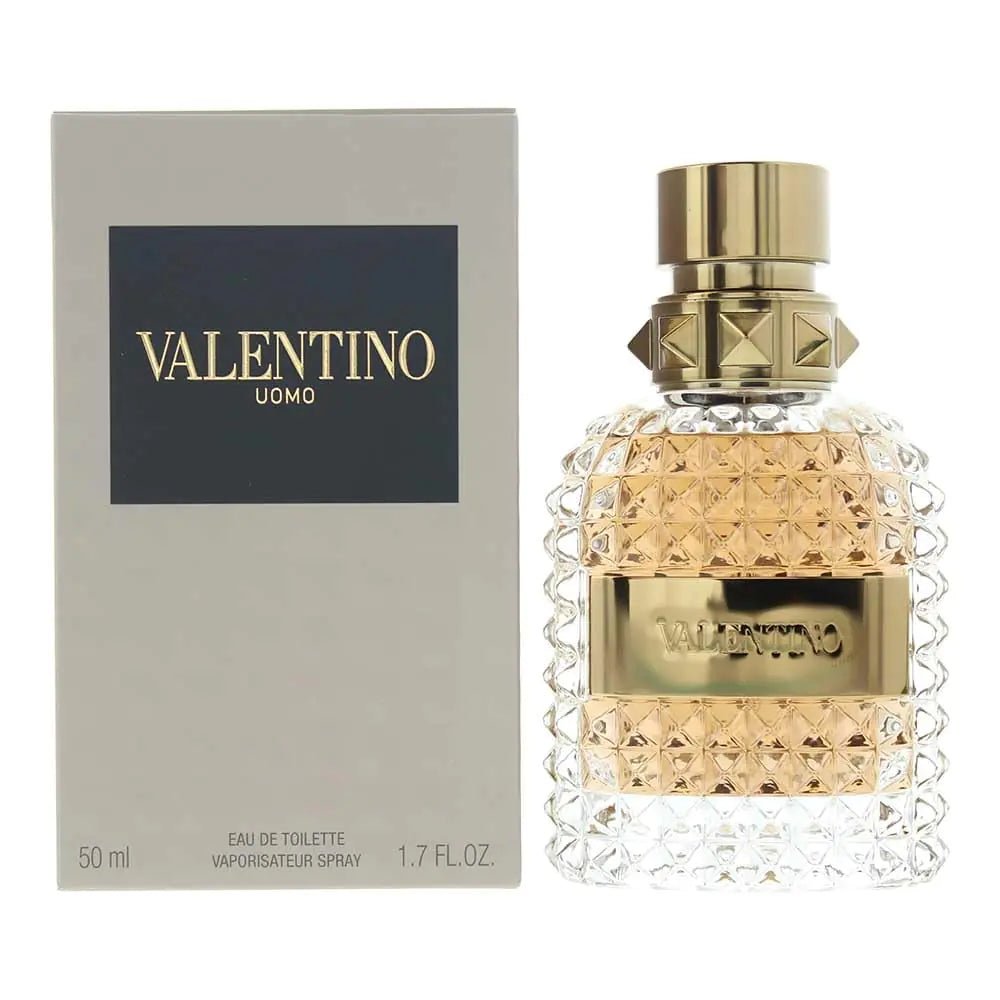 Valentino Uomo Eau De Toilette Spray for Men 1.7 Ounce - householdessential