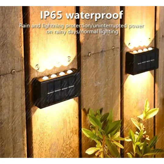 Solar Outdoor Garden Light Up And Down - householdessential