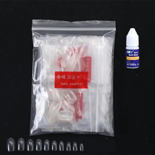 500 Pieces Nail Tools Set for Nail Art - householdessential