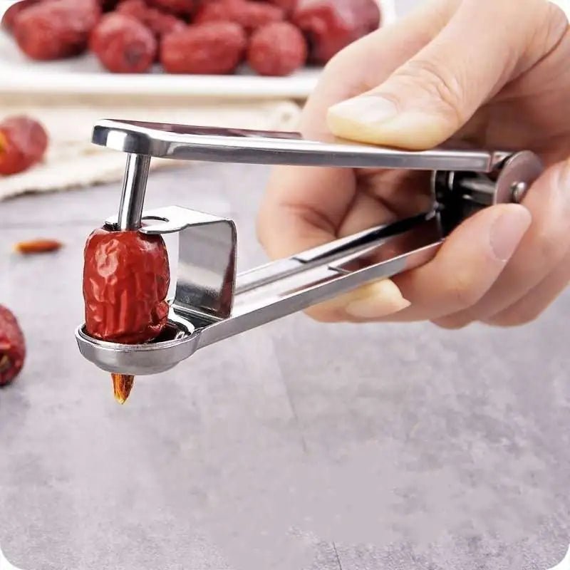 Household Red Scallion and Fruit Corer Tool - householdessential