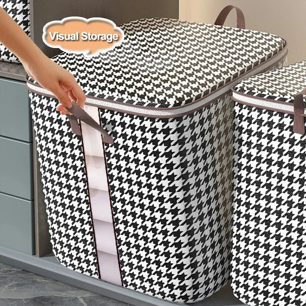 Eco-Friendly Storage Bags - Non Woven Quilt Pouch Set, Dustproof Waterproof - householdessential