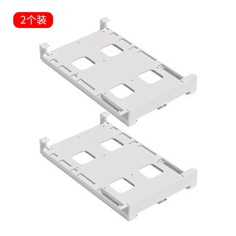 Refrigerator Storage Cabinet Drawer Soda Can Dispenser Beverage Rack Plastic Food Storage Rack for Refrigerator Cabinet Kitchen