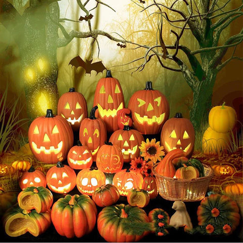 Halloween Pumpkin LED Light Lamp Creative Lantern Home Props Pumpkin Bar Horror Halloween Decorations Light up Pumpkin 3D Fall Resin Pumpkin Battery Operated Orange