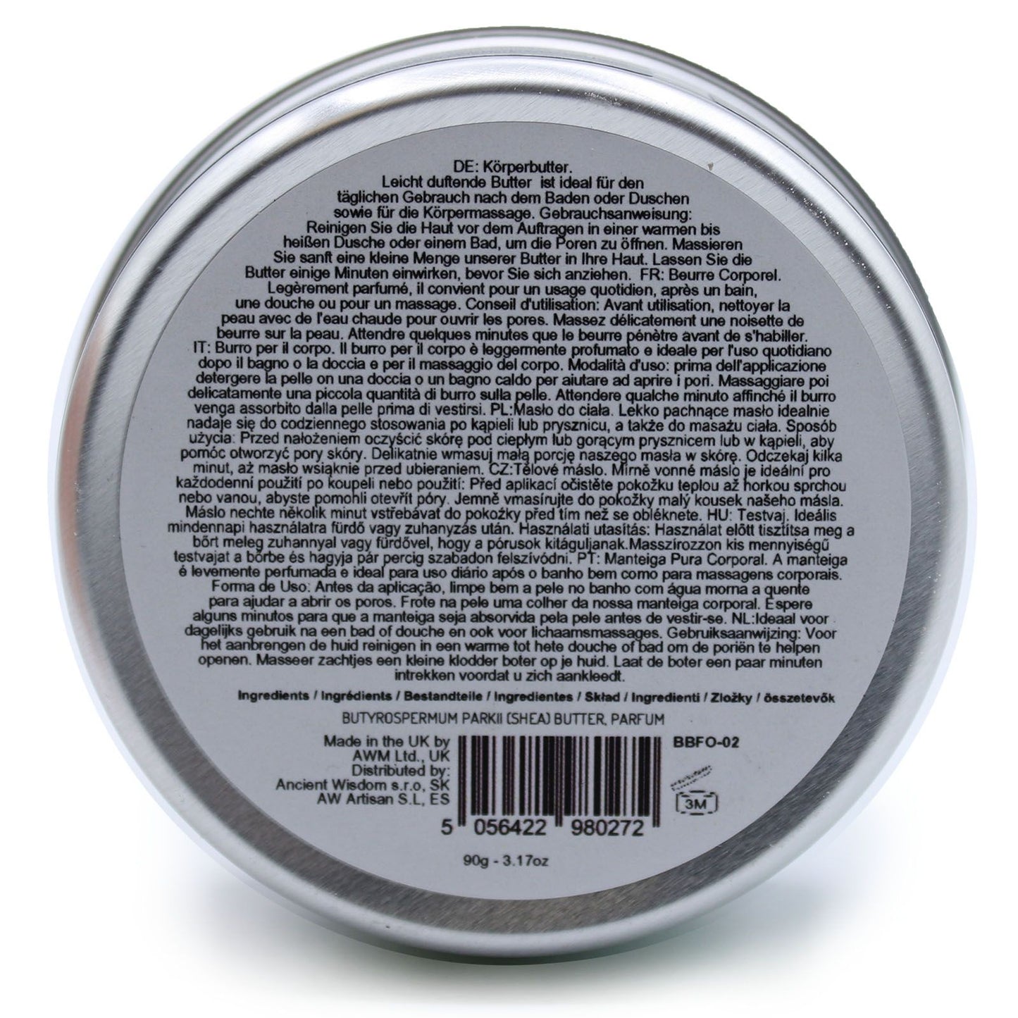 Scented Shea Body Butter 90g - Crazy Mango - householdessential