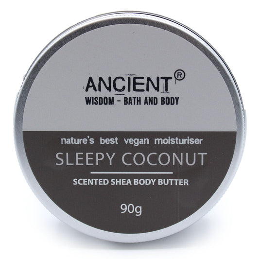 Scented Shea Body Butter 90g - Sleepy Coconut - householdessential