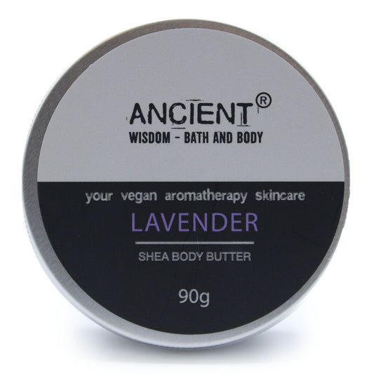 Aromatherapy Shea Body Butter 90g - Lavender - householdessential