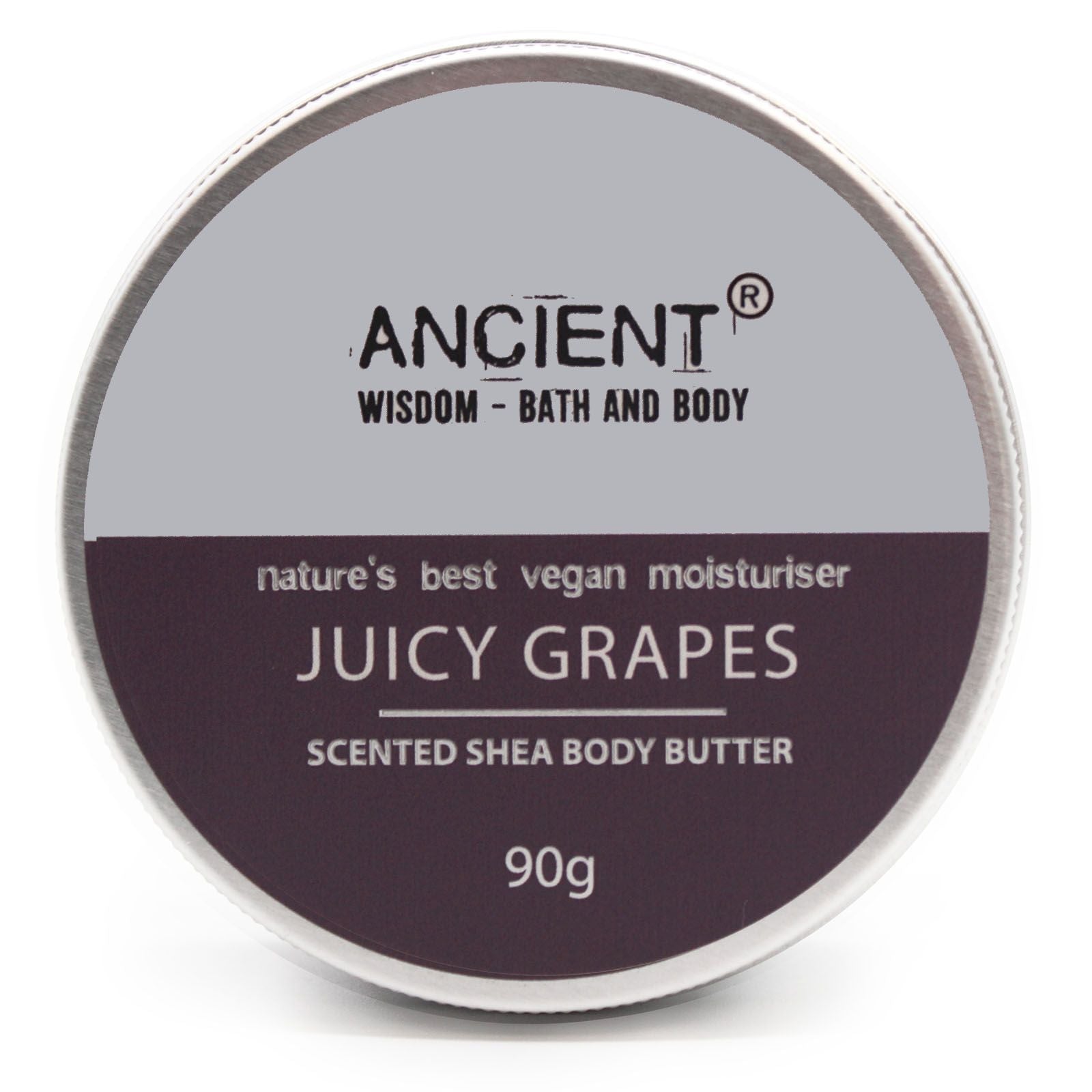 Scented Shea Body Butter 90g - Juicy Grapes - householdessential