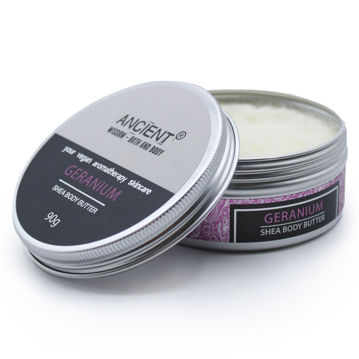 Aromatherapy Shea Body Butter 90g - Geranium - householdessential