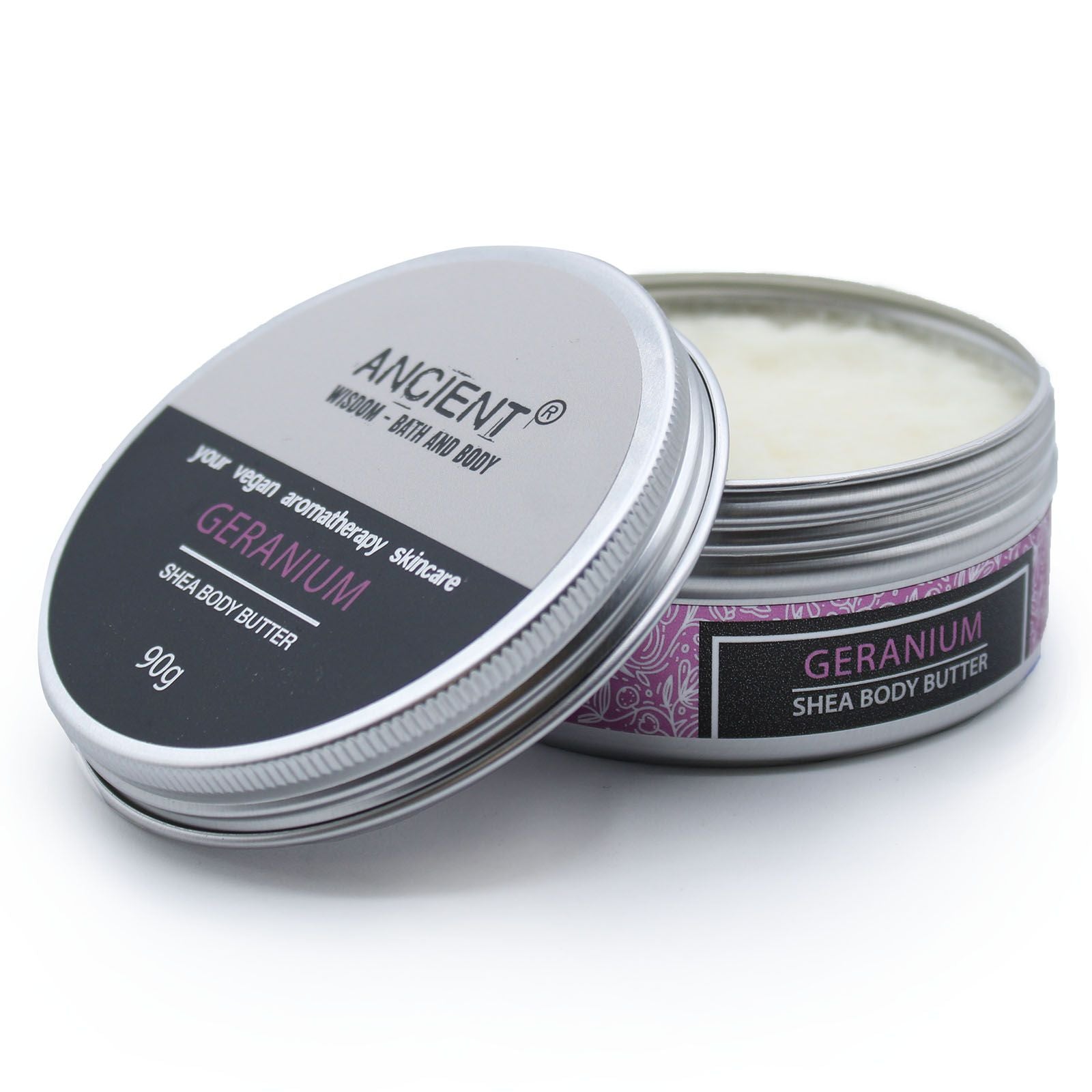 Aromatherapy Shea Body Butter 90g - Geranium - householdessential