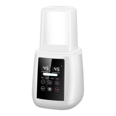 Babyflessenwarmer En Sterilisator 6-In-1 Multifunctionele Moedermelkverwarmer Nauwkeurige Temperatuurregeling Babyflessenverwarm