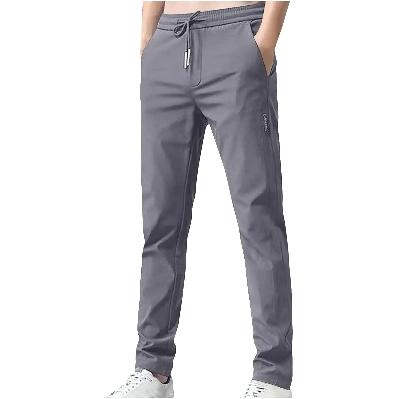 Quick Ship Ice Silk Golf Pants Men's Summer Breathable Trousers - householdessential