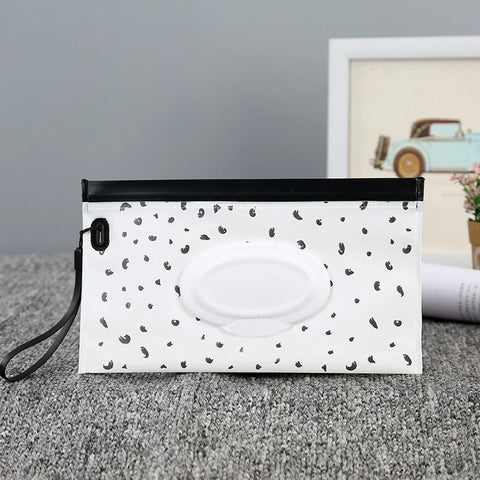 New Portable Baby Wipes Box Eco-Friendly Reusable Organizer anti Dust Storage Box for Baby Kids Clamshell Snap Wipe Container