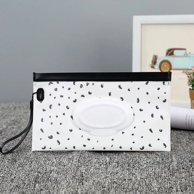 New Portable Baby Wipes Box Eco-Friendly Reusable Organizer anti Dust Storage Box for Baby Kids Clamshell Snap Wipe Container