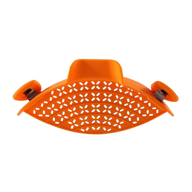 Kitchen Gadgets Silicone Pot Side Drain Stopper - householdessential