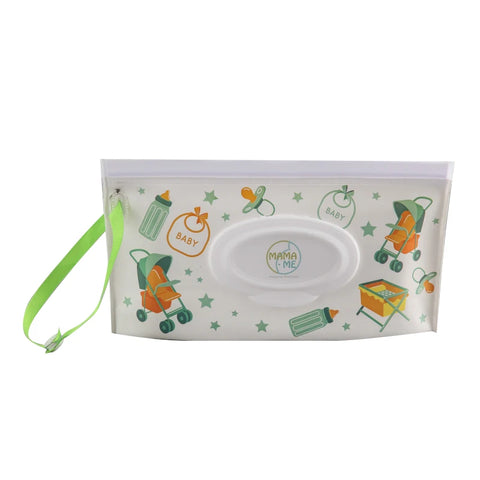 New Portable Baby Wipes Box Eco-Friendly Reusable Organizer anti Dust Storage Box for Baby Kids Clamshell Snap Wipe Container