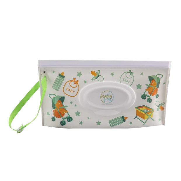 New Portable Baby Wipes Box Eco-Friendly Reusable Organizer anti Dust Storage Box for Baby Kids Clamshell Snap Wipe Container