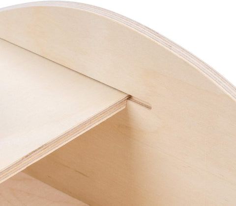 Hamster Sand Bath Dust Free Box - Wooden Critter'S Shower & Digging Sand Bathtub for Small Animals like Hamsters Mice Lemming or Gerbils (Medium-11.8-Inch L X 7.8-Inch W)