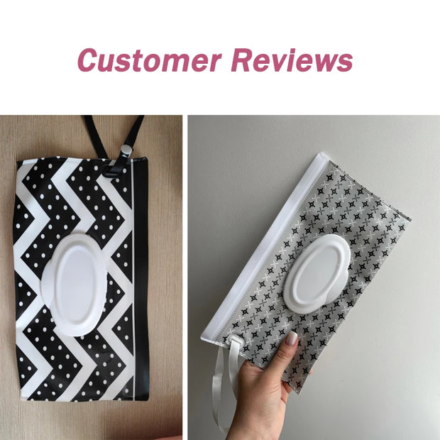 New Portable Baby Wipes Box Eco-Friendly Reusable Organizer anti Dust Storage Box for Baby Kids Clamshell Snap Wipe Container