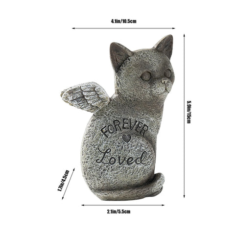 Gifts for Pet Lovers! Pet Memorial Tombstone Ornament Home Garden Patio Cats Puppy Memorials