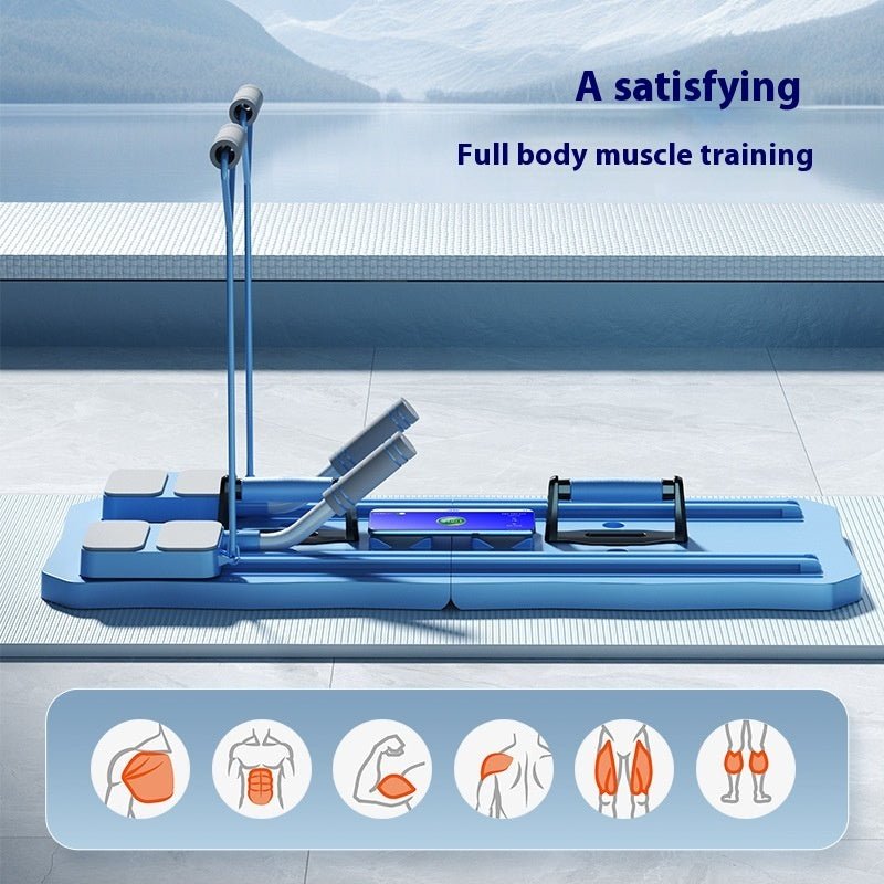 Fitness Board Upgrade Multi-functional Abdominal Wheel Home - householdessential
