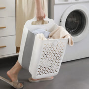 Folding Bathroom Laundry Basket Wall-Mounted Dirty Clothes Storage Basket Household Laundry Bag Laundry Organizer Dropshipping