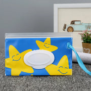 New Portable Baby Wipes Box Eco-Friendly Reusable Organizer anti Dust Storage Box for Baby Kids Clamshell Snap Wipe Container