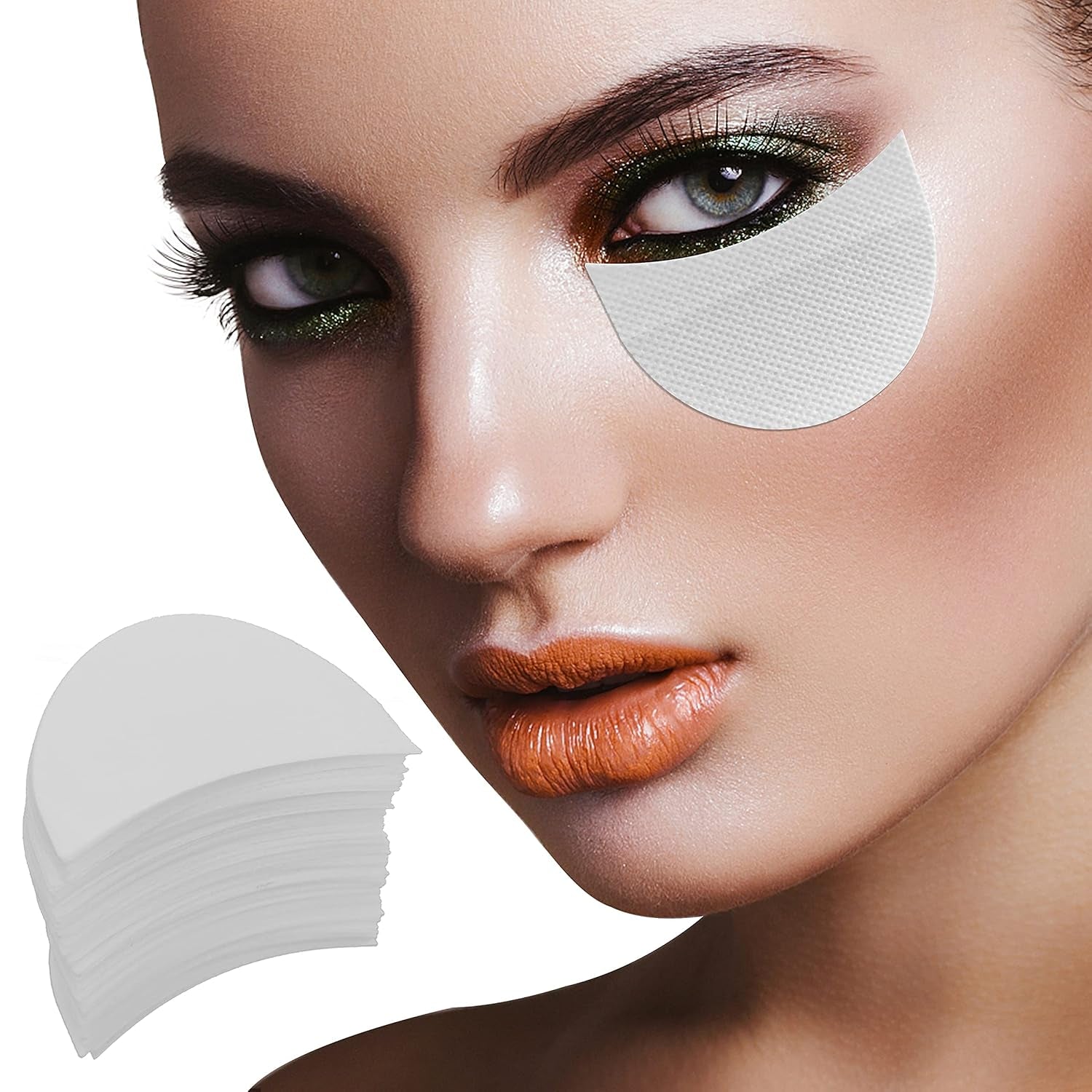 Multifunctional Makeup Shield - 240Pcs Eyeshadow Stencils, Makeup Residue Prevention - householdessential