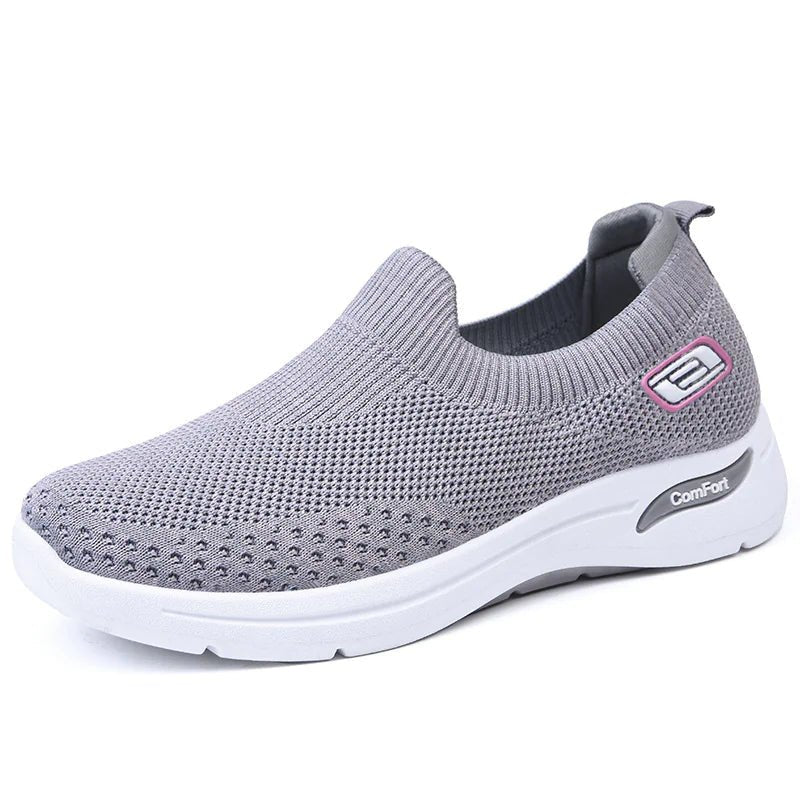 Breathable Slip - On Walking Shoes for Women - householdessential