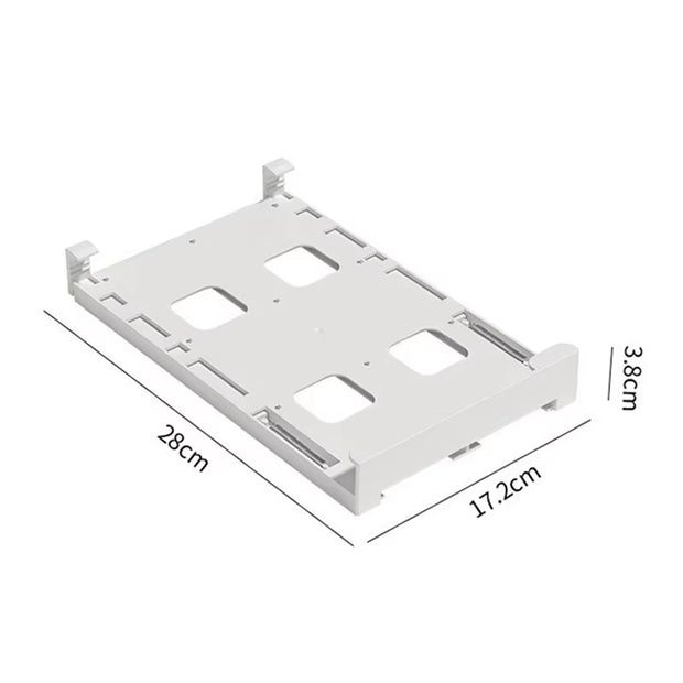 Refrigerator Storage Cabinet Drawer Soda Can Dispenser Beverage Rack Plastic Food Storage Rack for Refrigerator Cabinet Kitchen