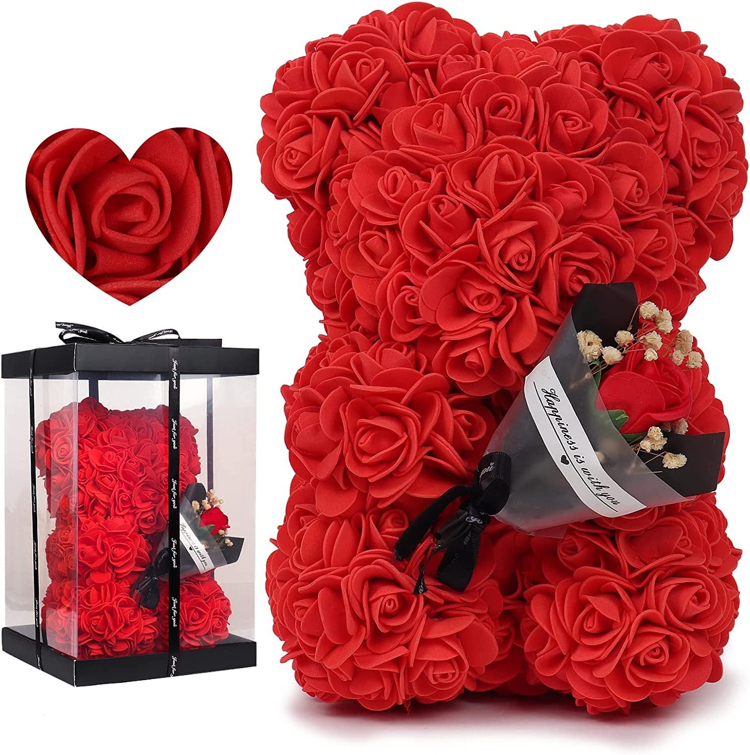 Rose Preserved Fresh Flower Valentine's Day Birthday Gift For Girlfriend - householdessential