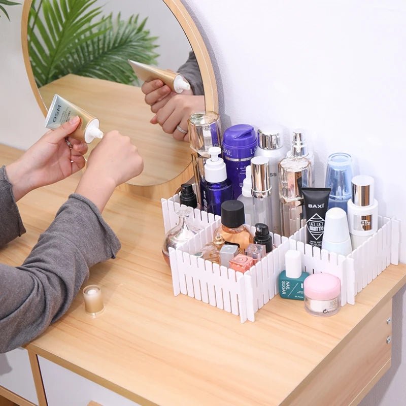 Adjustable Drawer Organizer Divider for Household Storage Cabinet with Partition - householdessential