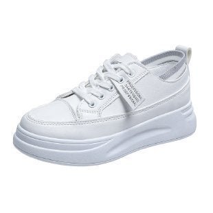 Fashion Sports High Casual Shoes White Shoes Women - householdessential
