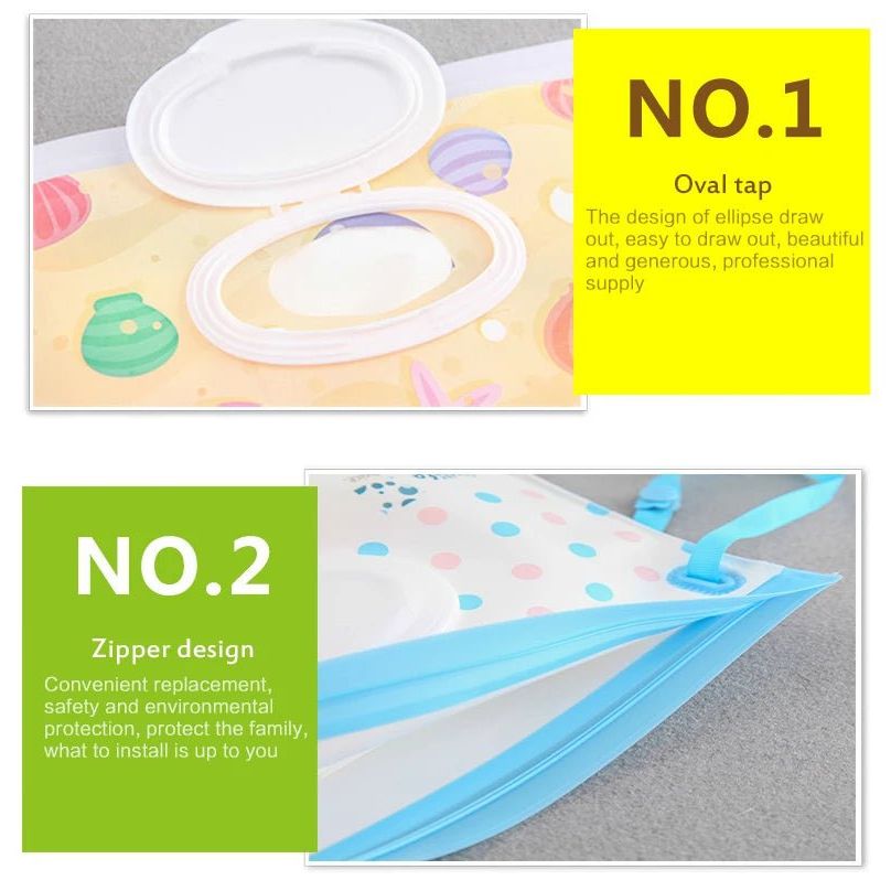 Eco-Friendly Baby Wipes Box with Portable Container - householdessential